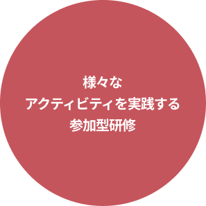 様々なアクティビティを実践する参加型研修